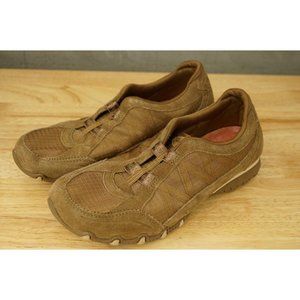 Skechers Bikers Crossroads SNEAKERS Shoes Womens 8 Relaxed Fit Memory Foam